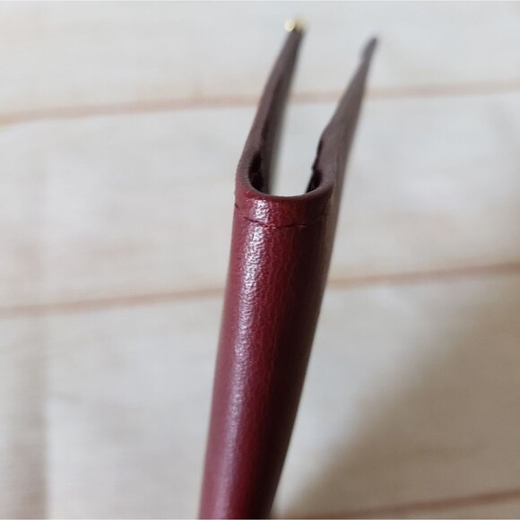 Cartier Vintage Leather Bifold Checkbook Wallet Designer Luxury Unisex - Picture 9 of 16